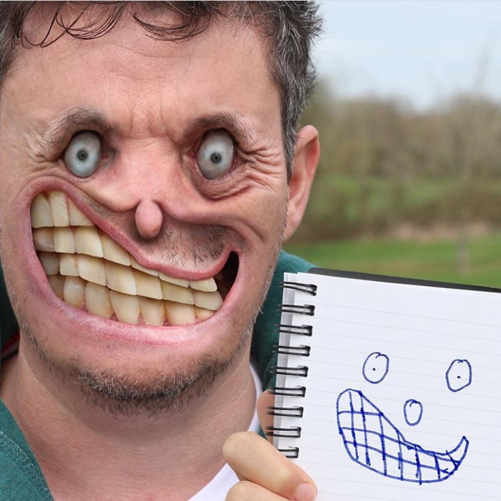 Pai reproduz desenhos dos filhos como se fossem reais