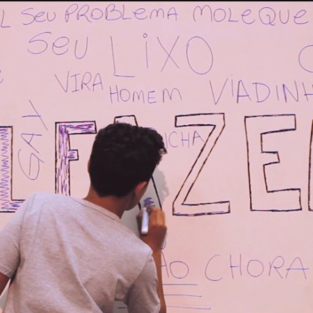 Teaser do curta-metragem "Alfazema", sobre masculinidade tóxica / Foto: reprodução